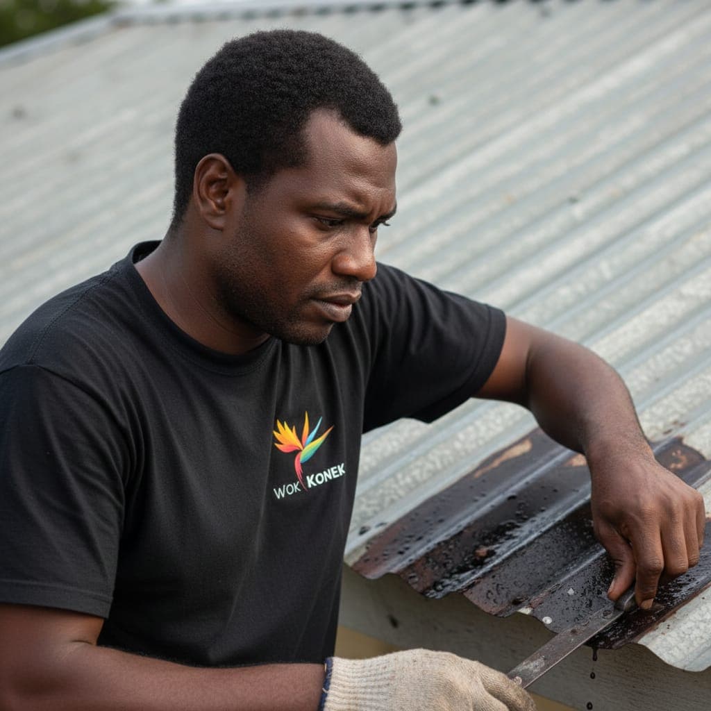 Wok Konek tasker at work